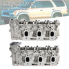 1989-1995 Toyota Truck 3.0L A/T M/T 2wd 4wd Extra Cab SR-5 Vänster+Höger Cylinderhuvud 11101-65011 Generic