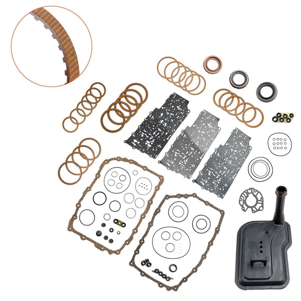 2007-2010 Pontiac G8 6 SP RWD V8 6.0L 6.2L 6L80E 6L80 Kit de reconstrucción maestra de transmisión 24236931 34712P genérico