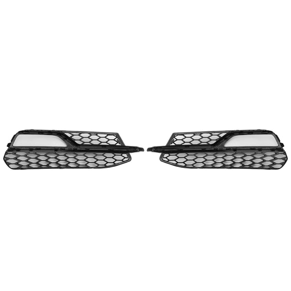 2013-2016 Audi A3 S-Line Front Lower Bumper Fog Light Cover Grille 8V3807681G 8V3807682G Generic
