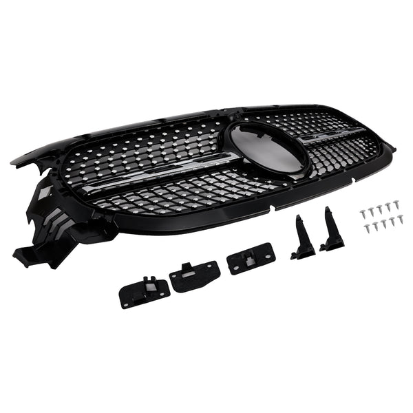 Diamond Front Grille Grill Fit Mercedes-Benz H247 GLA250 GLA200 2020-2023