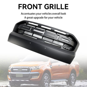 Matt Black Ranger Raptor Style Front Bumper Grill Fit Ford Ranger 2015-2019 T7