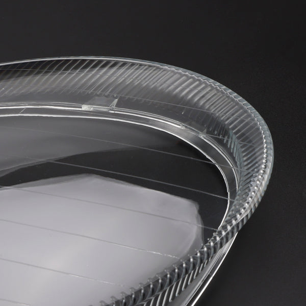 2Pcs Headlight Shell Lens Cover+Glue For Benz W230/R230 SL500 SL600 2003-08
