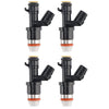 4PCS Fuel Injector 16450-R40-A01 Fit Honda Accord Civic CRV 2.4L 2008-2015