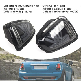 2012–2015 BMW Mini Roadster R59 L&R LED-Rückleuchten, grau, 63212751307, generisch