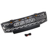 2009-2019 Nissan Frontier com luzes LED Grill Black Grill Grill Genic