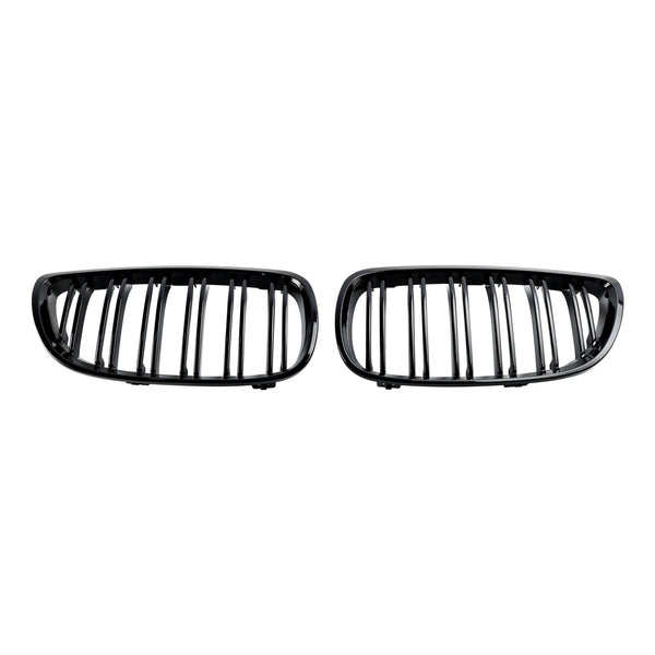 2006-2010 BMW E92 2-dörrars Pre-Facelift Gloss Black Front Njurgrill 51137157277 51137157278 Generic