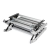 Aluminum Manual Double Pull Out Drop Down Folding Step Motorhome RV Campervan