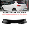 2008-2017 Seat Ibiza 6J 4-deurs, glanzend zwart dakspoiler achter, algemeen