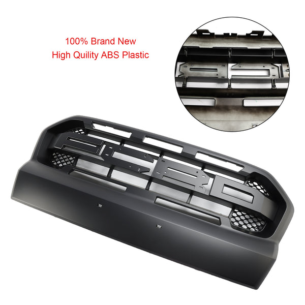 Mattschwarzer Frontstoßstangengrill im Ranger-Raptor-Stil, passend für Ford Ranger 2015–2019 T7