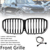 2019-2022 BMW X5 G05 M-Performance Gloss Black Front Nyre Grill 51137454887 Generisk