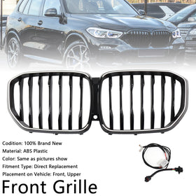 2019-2022 BMW X5 G05 m-performance Gloss Black Front Kidney Grille 51137454887 Generisk