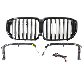 2019-2022 BMW X5 G05 m-performance Gloss Black Front Kidney Grille Grill 51137454887 Generisk