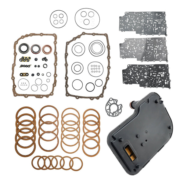 2006-2009 Cadillac XLR, XLR-V 6 SP RWD V8 4,4L 4,6L 6L80E 6L80 Transmissie Master-revisieset 24236931 34672P Generiek