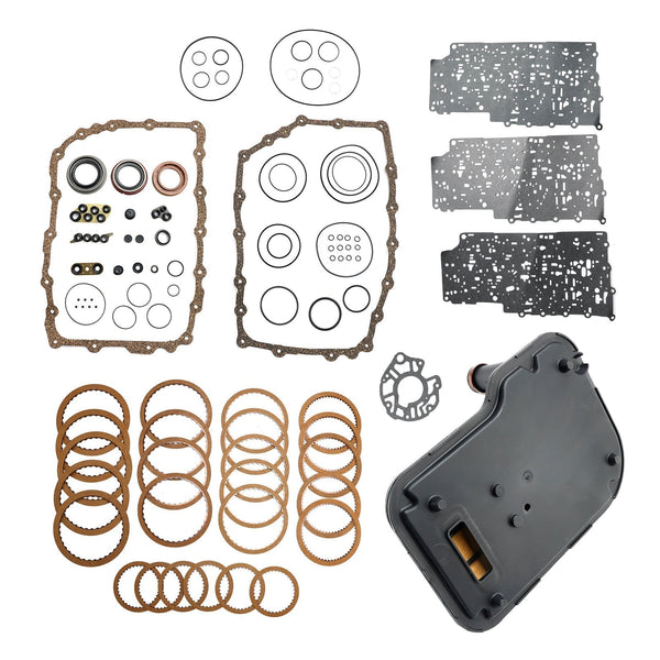 2008–2020 Chevrolet SUBURBAN 1500 6 SP R/4WD V8 5.3L 6.2L 6L80E 6L80 Getriebe-Master-Umbausatz 24236931 34687P Generisch