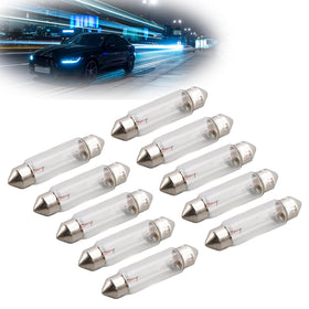 OSRAM 10PCS AUT LISTOVÁ TUBULAR LAMP CHOLB C10W SV8.5-8 43MM 24V 1,2 W 6429 Generic