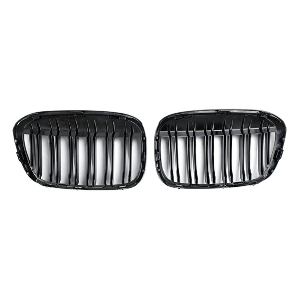 2016–2018 BMW X1 F48 F49 2PCS Gloss Black Front Niere Grill Grille Generic