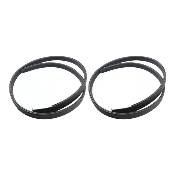 2007-2020トヨタツンドラダブルキャブ2PCSルーフドリップモールディングトリム左＆右側ラバー768679409158 75552-050ジェネリック