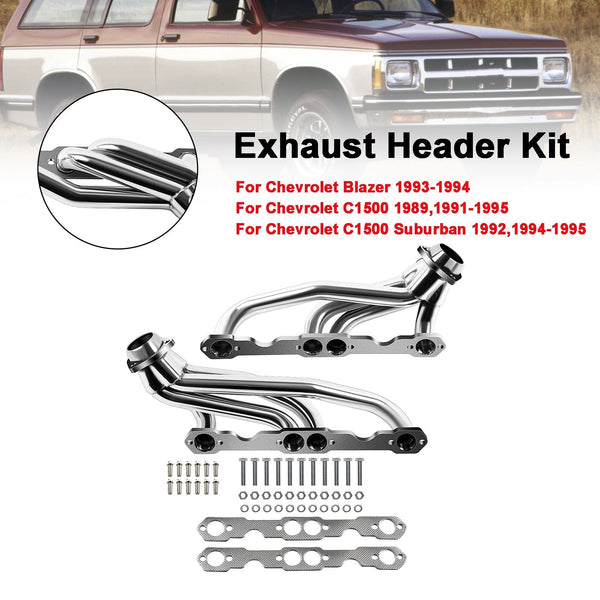 1990-1995 Chevrolet K1500 Header Exhaust Manifold Generic