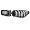 2012-2019 BMW 3 Série F30 F31 F35 GLOSS Černá přední ledvinová mřížka 51137263481 Generic