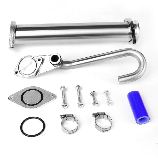 2003-2007 Ford 6.0L F250 F350 F450 F550 Super Duty Diesel EGR Delete Kit with Up/Y-Pipe Fedex Express