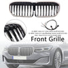 2019-2022 BMW 7-serie G11 G12 Enkel lamell glans sort frontgrill Generisk