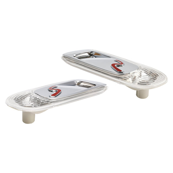 2014-2021 MINI F55 F56 F57 S PAIR SIDE MARKER LAMP TURN SIGNAL Light Housing 63137298351 63137298352 Generisk