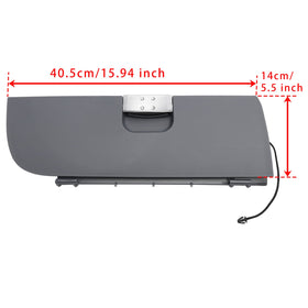 2005-2014 Toyota Aygo Peugeot 107 Citroen C1 RHD Grey Glove Box Lid Cover Grey PZ416-93403-00 Generic