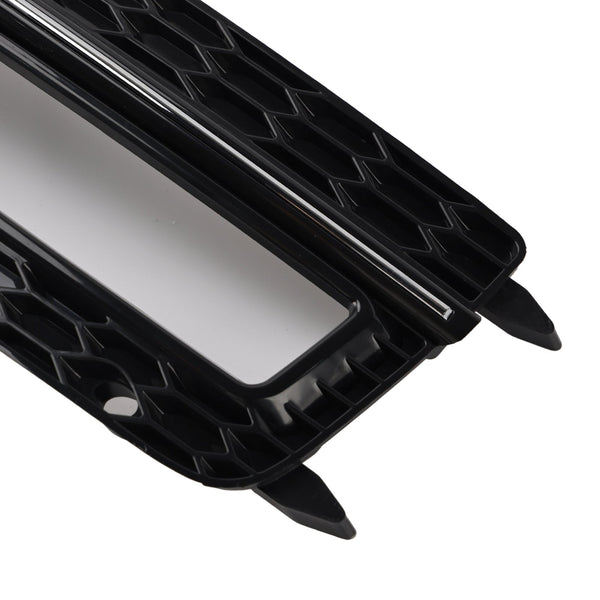 2013–2015 AUDI A4 S-line S4 2 Stück Stoßstange Nebelscheinwerfer Lampenabdeckung Gitter 8K0 807 682M 8K0 807 681 L Generisch