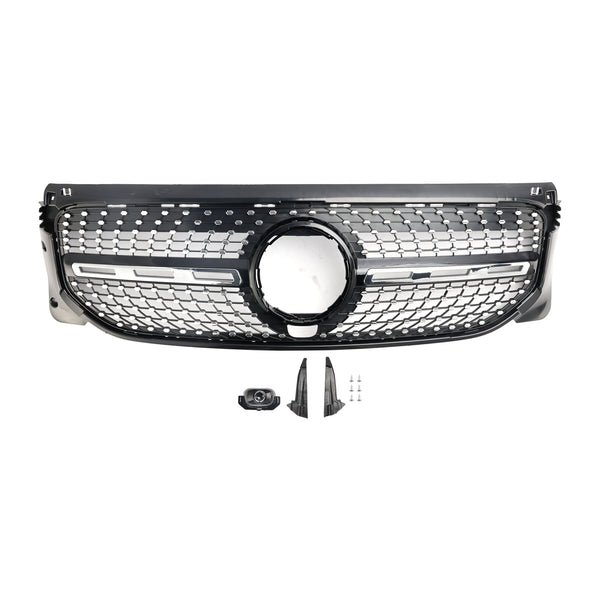 2020-2023 Mercedes Benz GLB-Class X247 Diamond Front Bumper Grille Grill