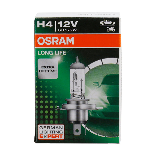 OSRAM Autoscheinwerfer Longlife H4 12V 60/55W 64193L Generisch