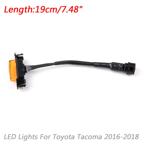 2016-2020 Toyota Tacoma PT228-35170 Front Bumper Hood Grille With 4 PCS LED Lights Generic
