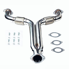 Y Pipe Exhaust Downpipe Fit for 03-09 Nissan 350Z 3.5L/2005 2007 Infiniti G35 Generic