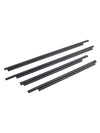 1996-2001 TOYOTA 4RUNNER 4PCS Door Glass Belt Outer Molding Weatherstrip 68161-35010 Generic