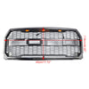 ABS Front Bumper Grill Grille Fit Ford F150 2015-2017 Raptor Style W/ LED