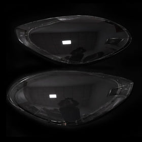 2Pcs Front Headlight Lens Cover Shell Clear For Porsche Panamera 2017-2020