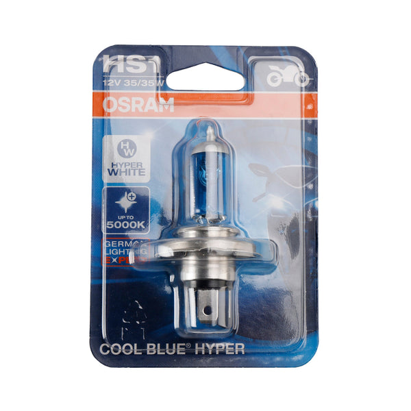 OSRAM Motorcycle Lamp Cool Blue Hyper HS1 PX43T 12V 45/40W 62185CBH-01B Generic