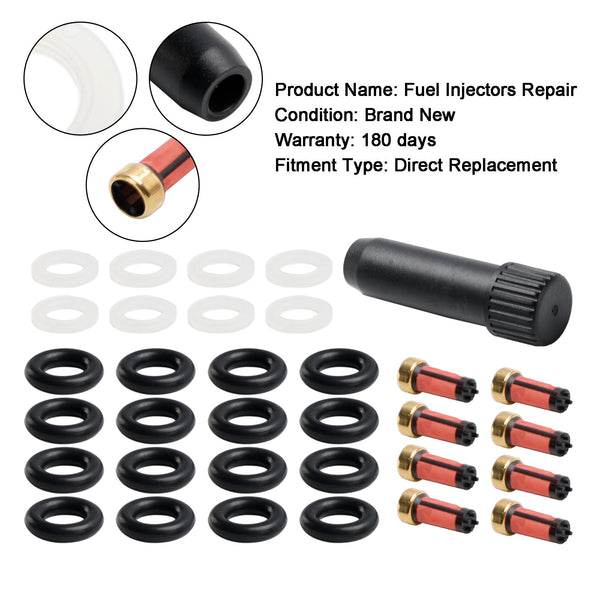 1999-2001 BMW 740i 740iL E38 E65 Reparatieset voor brandstofinjector 0280155823 FJ754 Generiek