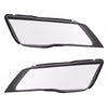 2Pcs Front Headlight Lens Cover Shell Clear For Audi A7 S7 RS7 2012-2015