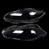 Pair Front Headlight Lens Cover Shell Clear For Jaguar XJ XJL 2010-2019