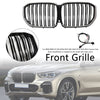 2019-2022 BMW X5 G05 M-Performance dobbel lamell svart nyregitter foran 51137454887 Generisk
