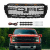 Ford F150 2021-2023 Raptor Fashion substituição ABS grade do para-choque dianteiro com LED