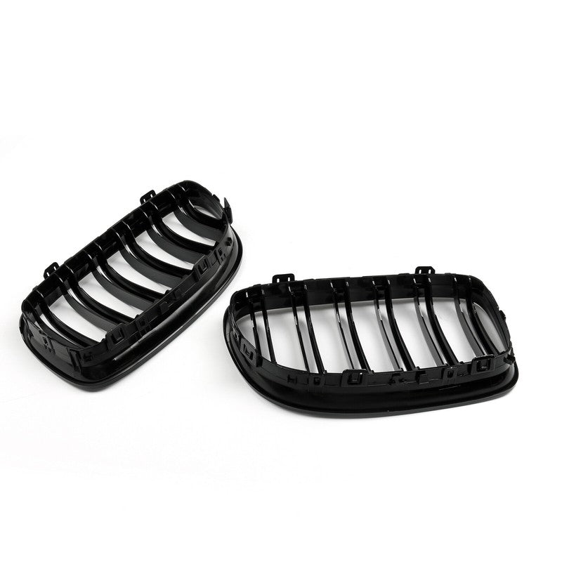 Rejillas delanteras de riñón de doble costilla para BMW E90/E91 LCI Serie 3 2008-2012