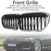 2019-2022 BMW 7-serie G11 G12 Enkel lamell glans sort frontgrill Generisk