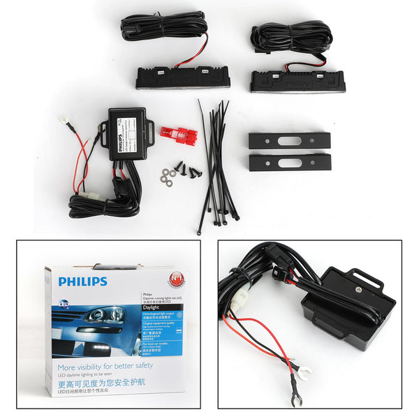 Philips Homologated Light Output LED Tagfahrlicht Set Teil #12820 Generisch