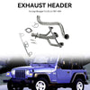 Jeep Wrangler TJ 2.5L L4 1997-1999 Collecteur en acier inoxydable générique