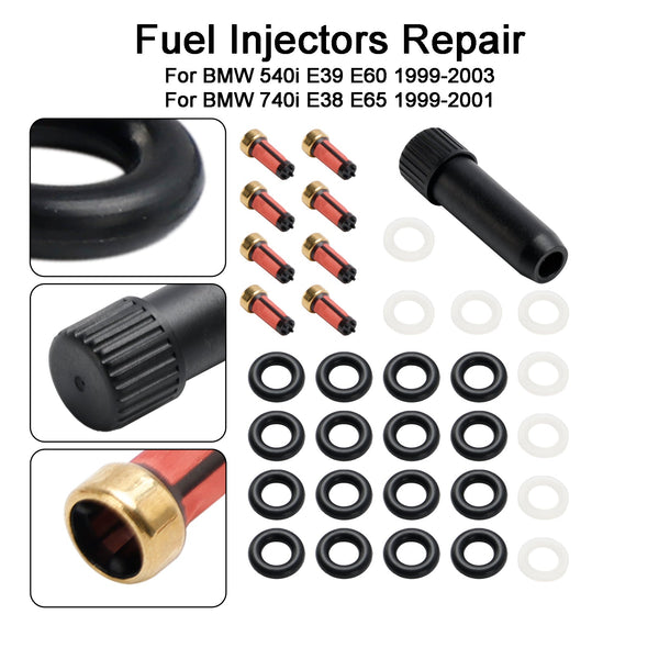 2003 BMW Z8 Fuel Injector Repair Seal Kit 0280155823 FJ754 Generic