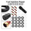 1999-2001 BMW 740i 740iL E38 E65 Reparatieset voor brandstofinjector 0280155823 FJ754 Generiek