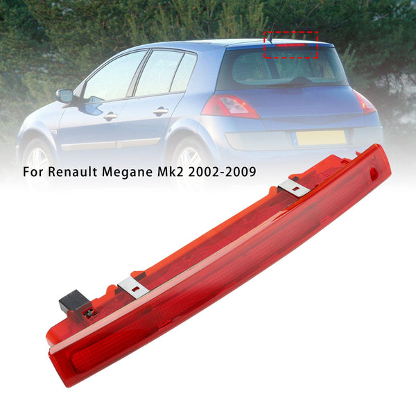 2002-2009 Renault Megane Mk2 Hatchback Feu de freinage de haut niveau LED arrière troisième arrêt 8200073239 générique