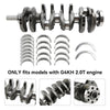 2011-2014 Hyundai Sonata Limited SE Sedan 4-Door Crankshaft+Main & Rod Bearing Kit 23111-2G400