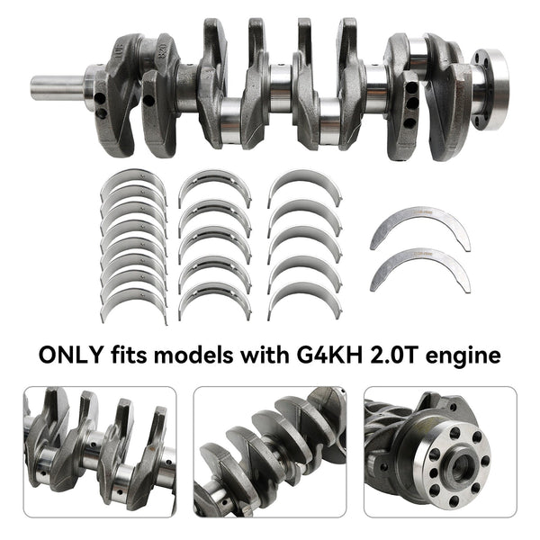 2011-2012 Hyundai Sonata 2.0T Sedan 4-Door G4KH 2.0T Engine Crankshaft+Main & Rod Bearing Kit 23111-2G400